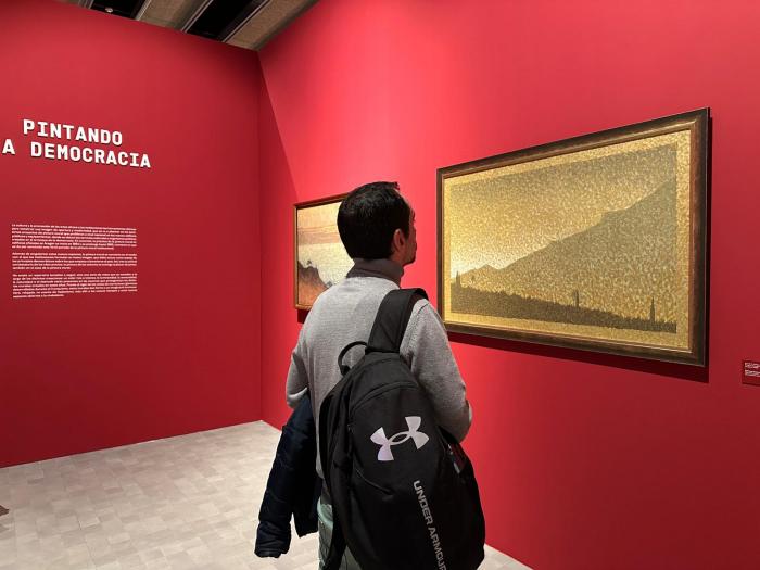 Presentación de la exposición 'Aragón y las artes: 1976-1995'-