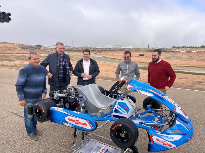 Presentación de la Aragón Karting Academy en MotorLand Aragón.