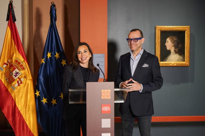 Presentación de la obra invitada de la exposición ‘Goya, del Museo al Palacio’.