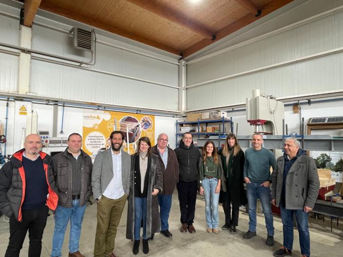 La visita a las instalaciones de Cesefor forma parte del compromiso del Gobierno de Aragón de reforzar la cooperación con entidades clave del sector forestal.