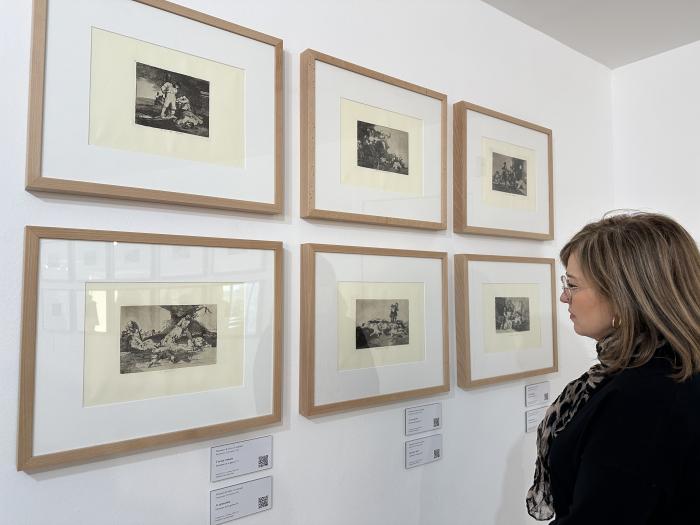 Presentación de la exposición “Goya, testigo del horror: Los Desastres de la Guerra”.
