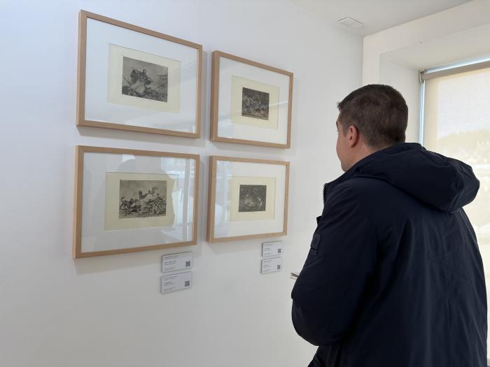 Presentación de la exposición “Goya, testigo del horror: Los Desastres de la Guerra”.