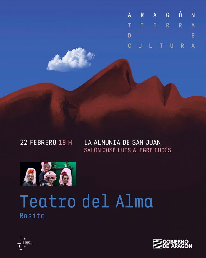 Cartel promocional de la actuación teatral