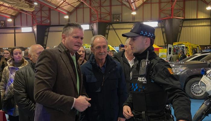 El 112 Aragón ha celebrado en Fraga su Día Europeo.