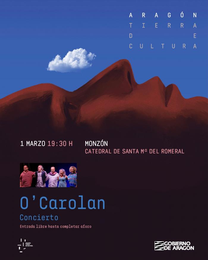 'O Carolan' actuará en Monzón este domingo