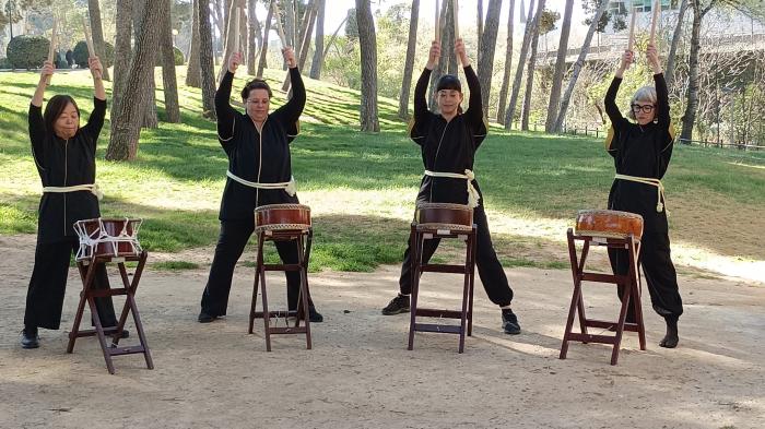 La inauguración se ha celebrado con un concierto de taiko