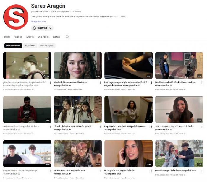 Abierto el plazo para votar el mejor corto online del XXIV Certamen Cine y Salud.