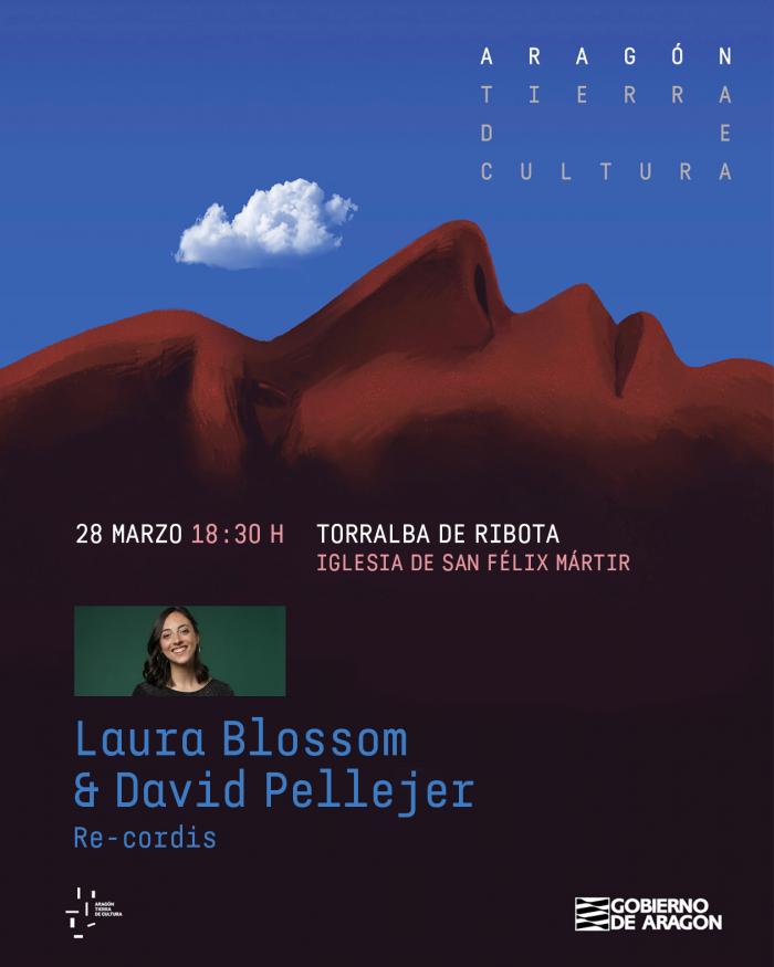 Laura Blossom y David Pellejer actúan este sábado en Torralba de Ribota