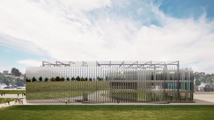 Recreación del nuevo edificio del ITA en el DAT Alierta