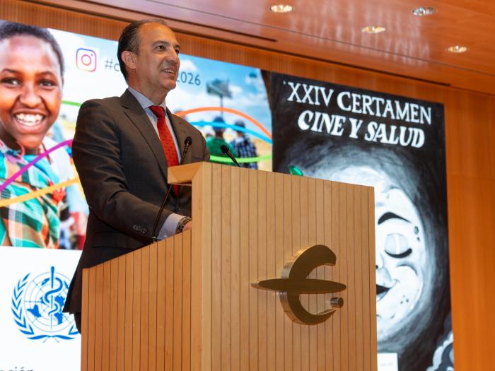 El consejero de Sanidad, José Luis Bancalero Flores, clausura el XXIV Certamen Cine y Salud.