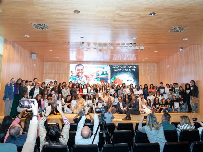 Premiados en el XXIV Certamen Cine y Salud del Gobierno de Aragón