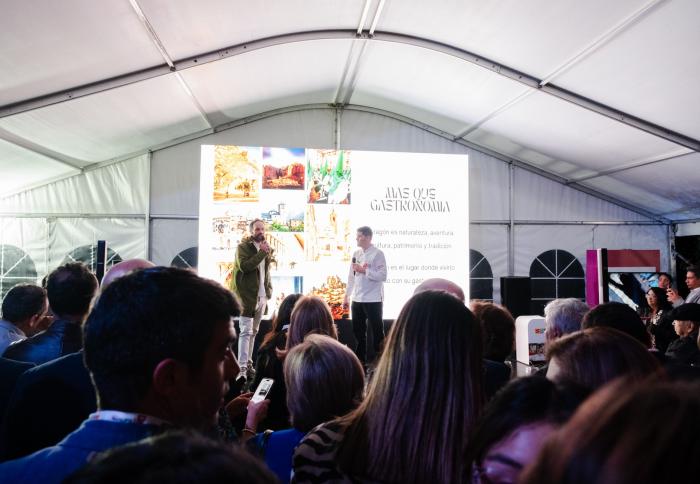 La gastronomía ha tenido un papel fundamental en el acto.