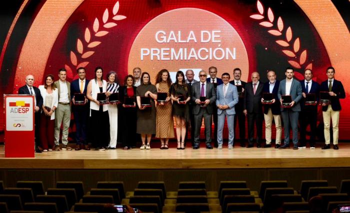 Premiados en la gala anual de ADESP.