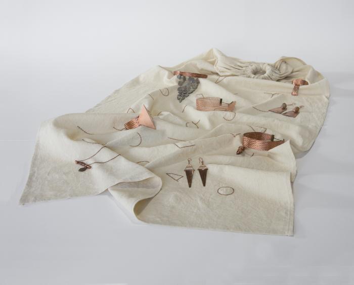 ‘Ajuar Contemporáneo’, una de las obras de Carla Nicolás.
