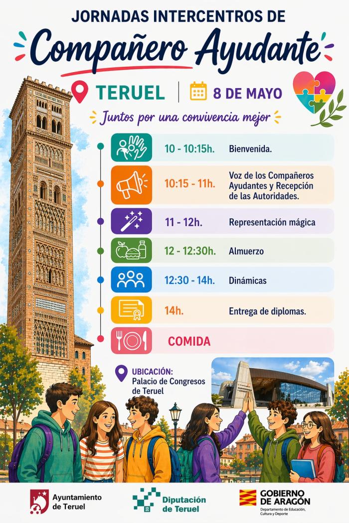 Programación IV Jornada de convivencia Alumnado Ayudante (Teruel)