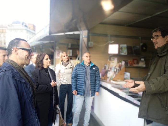 Inauguración de la Feria del Libro y el Cómic de Teruel.