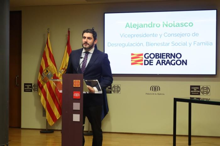 Alejandro Nolasco interviene en la clausura de los XVII Premios Atades