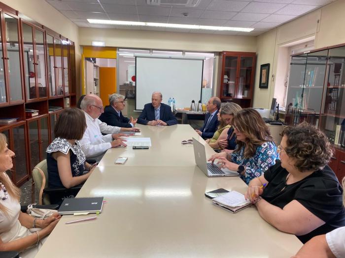 Reunión con el equipo directivo del Sector Teruel