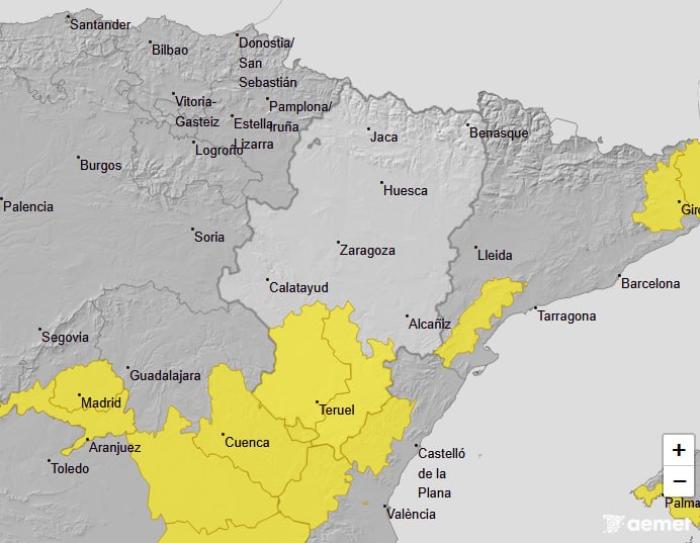 Avisos por lluvias y tormentas (29/06)