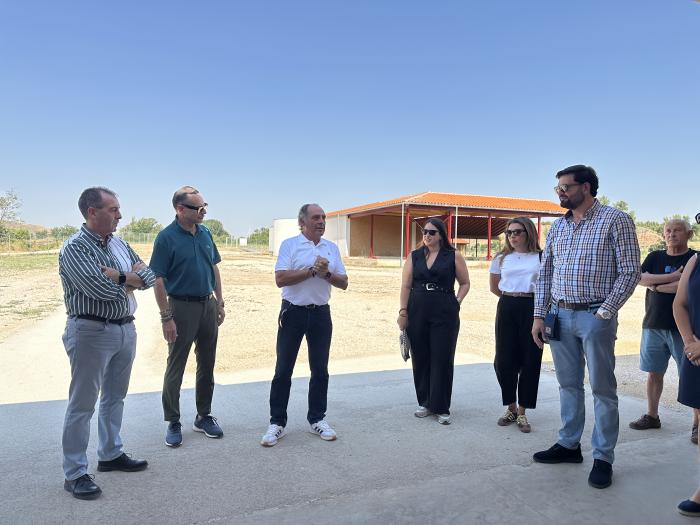 Visita a la villa romana de La Malena, en Azuara.