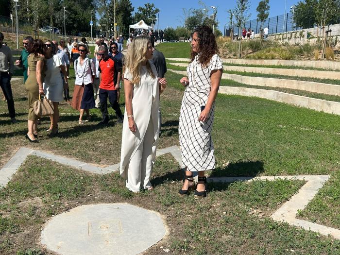 Acto de inauguración del Jardín del Monasterio de Cuarte de Huerva.