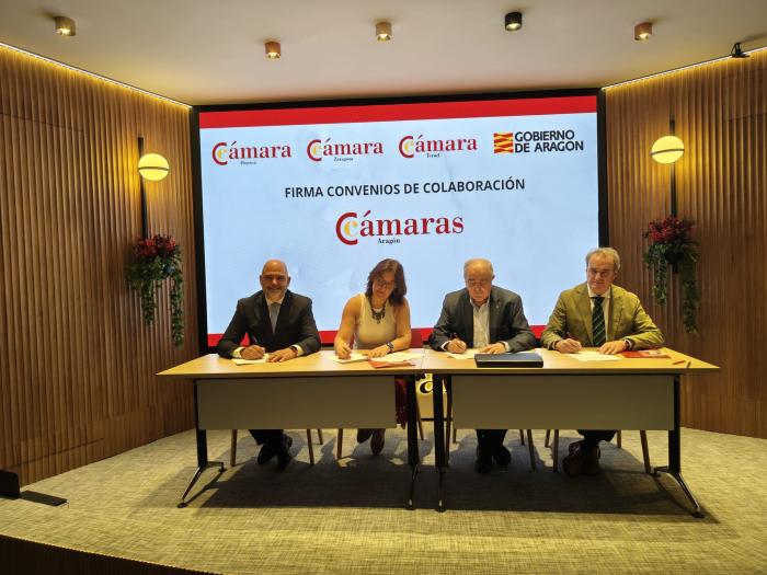 Los convenios han sido firmados en la Cámara de Comercio de Teruel