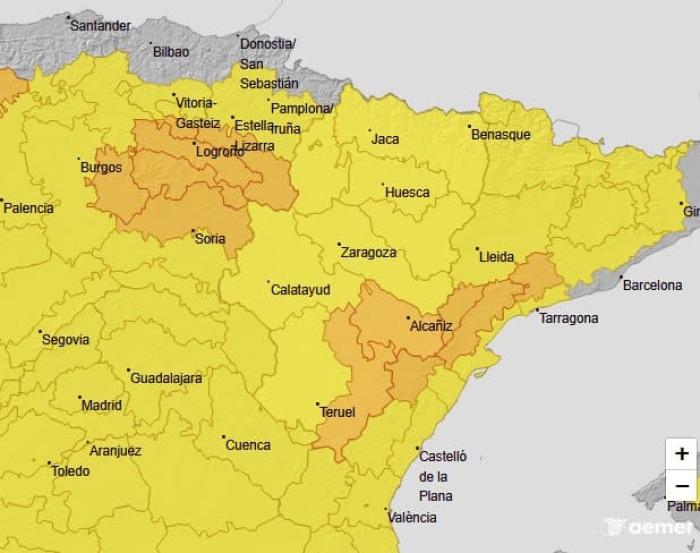Avisos activos para hoy, 15 de agosto.
