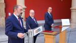 Lambán e Iceta visitan el Museo de Zaragoza y La Mantería
