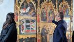 Restauración del retablo de los santos Julián y Lucía, de Jaume Serra