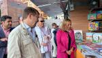 Mayte Pérez, en la Feria del Libro y el Cómic de Teruel de 2023