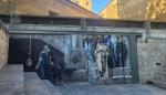 Pintura mural de ‘La Campana de Huesca’