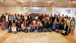 Foto de familia de la entrega de premios y reconocimientos de la IX edición del concurso de microrrelatos