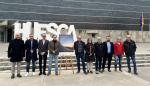 Presentación del Pirineos Mountain Film Festival hoy en Huesca.