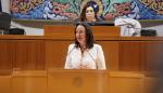 La consejera Susín ha respondido en el pleno de las Cortes sobre políticas de dependencia