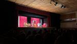 Representación teatral en un municipio aragonés.