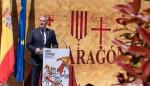 El presidente Azcón participa en los actos institucionales del Día de Aragón en Huesca