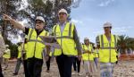 El presidente Azcón participa en la colocación de la primera piedra del Complejo residencial y de servicios ubicado en Valdefierro