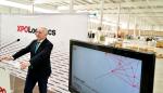 Octavio López, durante la inauguración de la nave y las oficinas de XPO Logistics en PLAZA.