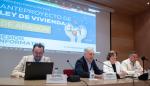 El consejero Octavio López, presenta el proceso participativo para la elaboración del Anteproyecto de Ley de vivienda de Aragón.
