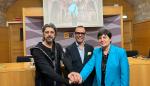 Olloqui, Luna y Berna han presentado las actividades culturales del 40 aniversario de la Fundación SIP.