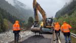 Obras en la A-138.