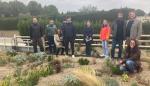 Inauguración del jardín seco del CDAN.