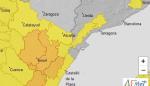Este lunes se han activado avisos de nivel naranja y amarillo por vientos en Aragón