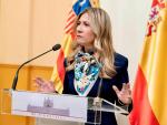 Mar Vaquero, tras las reuniones con los partidos de este jueves.