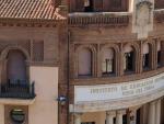 Fachada del IES Vega del Turia, en Teruel.