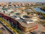 Vista aérea de la sede del Departamento de Educación, Ciencia y Universidades