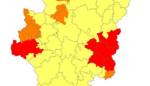 Prealerta roja por riesgo de incendios forestales en Bajo Ebro y en Depresión del Jalón