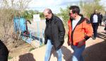 El Presidente de Aragón visita la Ribera Baja del Ebro donde todos los recursos ya están en marcha para proteger urbanos, bienes materiales y cultivos