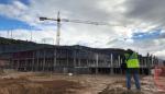 El futuro Hospital de Alcañiz sigue levantando su estructura