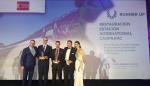 La reconstrucción del vestíbulo de la estación de Canfranc, galardonada con un premio de excelencia internacional